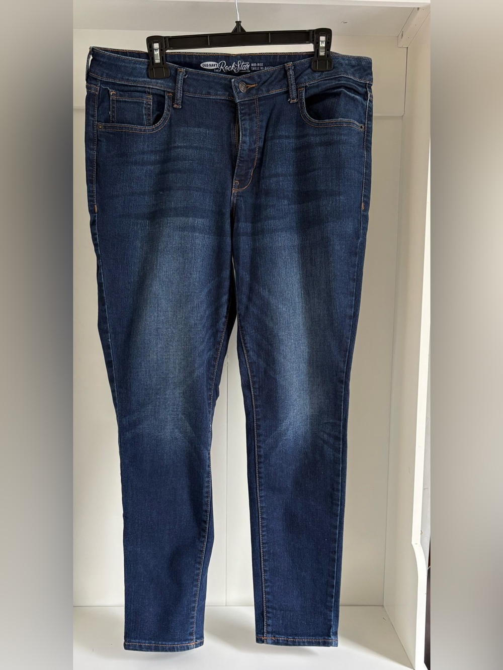 Old Navy Women’s “Rockstar” Indigo Skinny Jeans